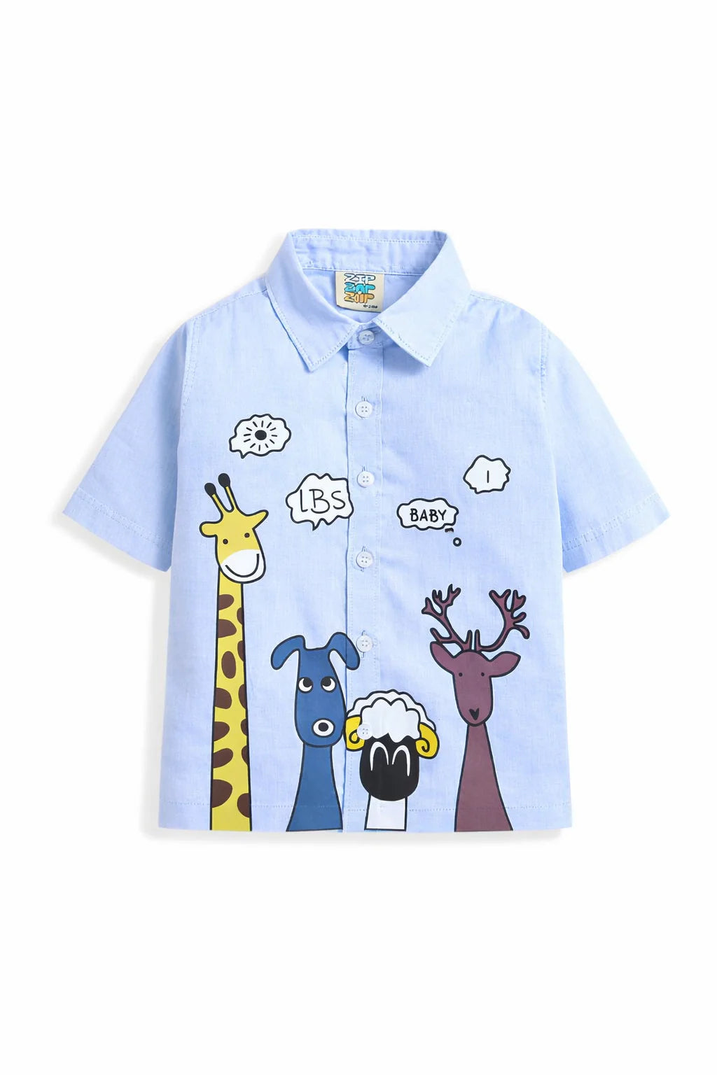 Boy Half Shirt Jiraffe Dear