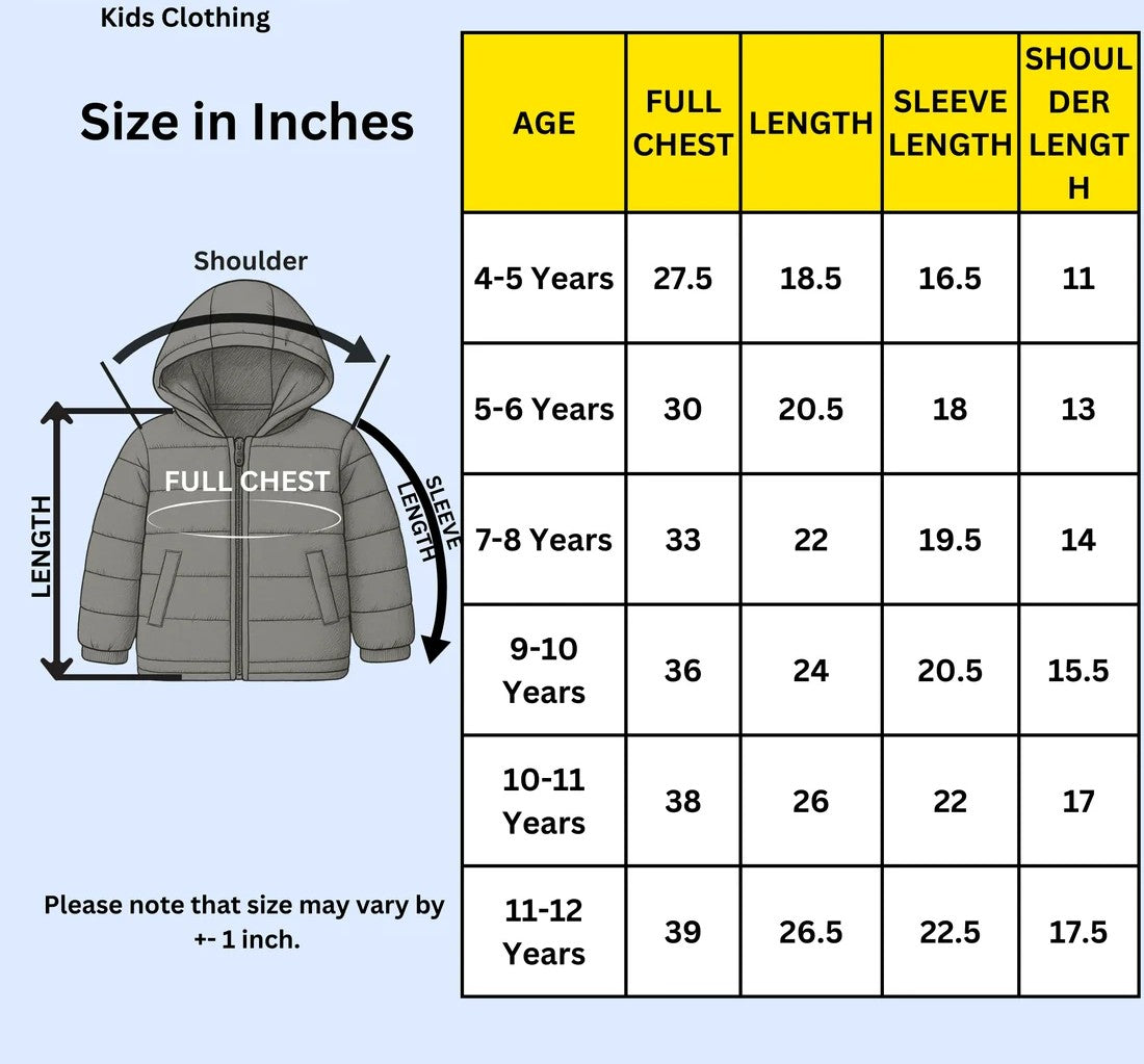 Kids Winter Puffer Jacket